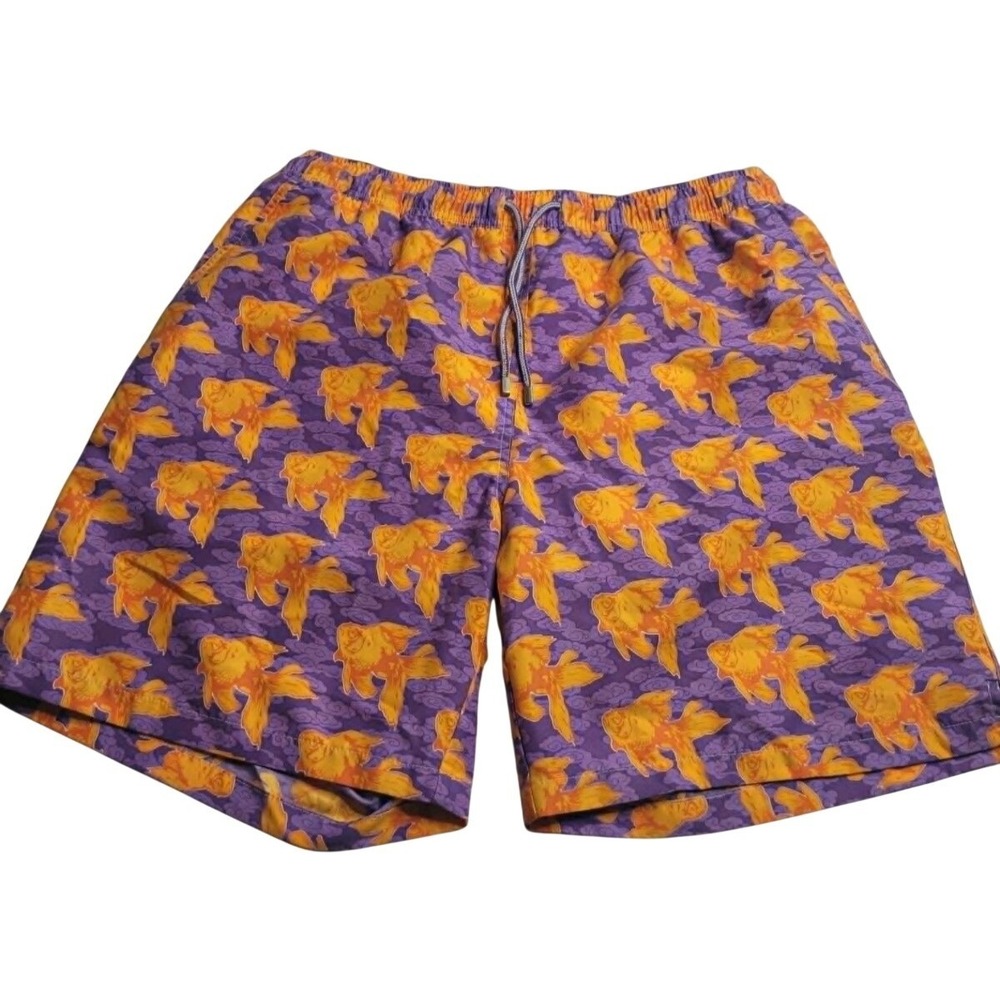 Peter Millar Koi Fish Swim Shorts‎ Men's XL Preppy Beach Summer